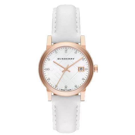 burberry watch bu9130|Women’s The City Diamond Leather Burberry Designer Watch .